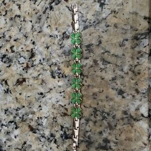 4 leaf clover bracelet